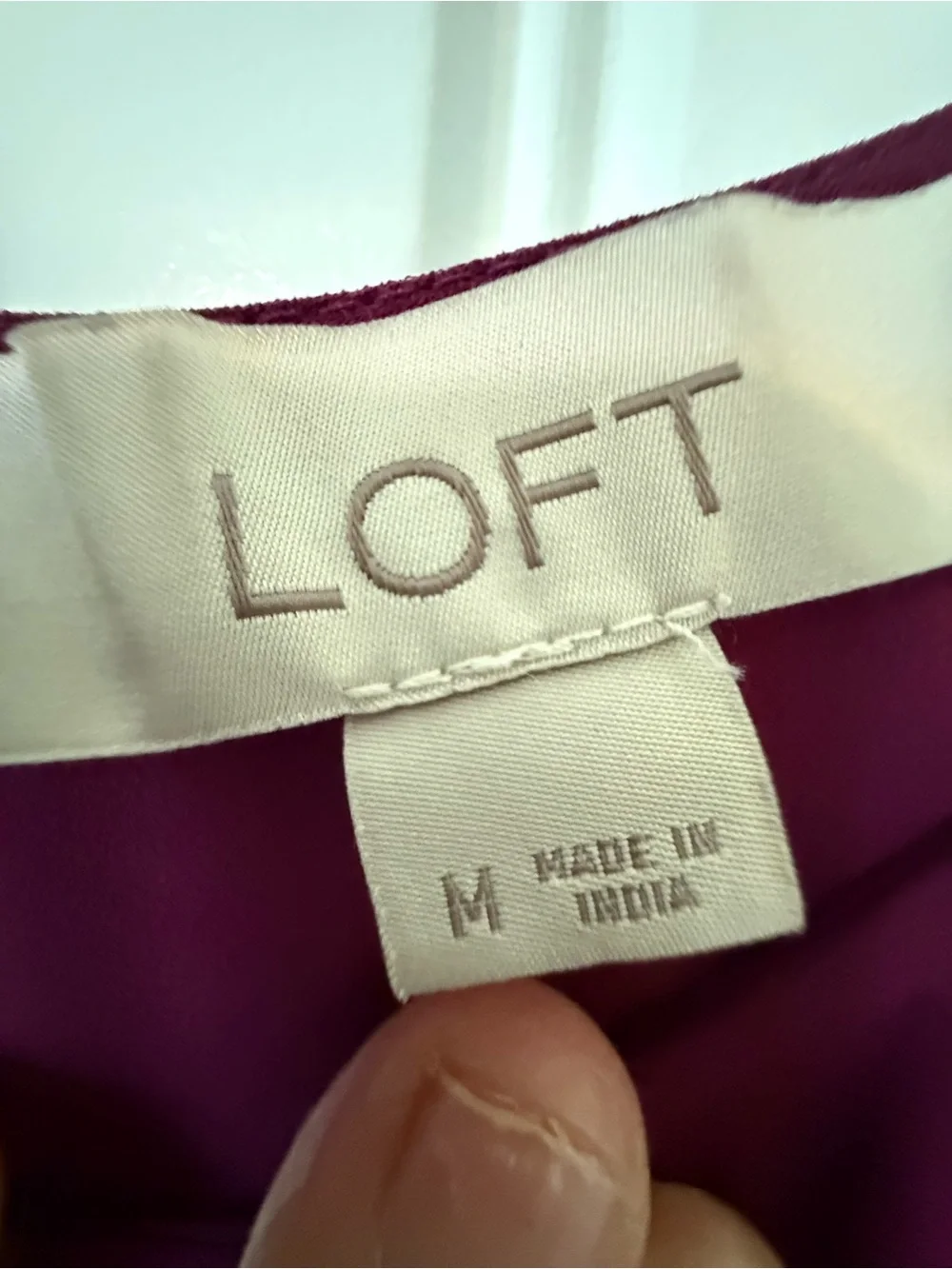 Women’s Ruffle Sleeve Blouse - Plum